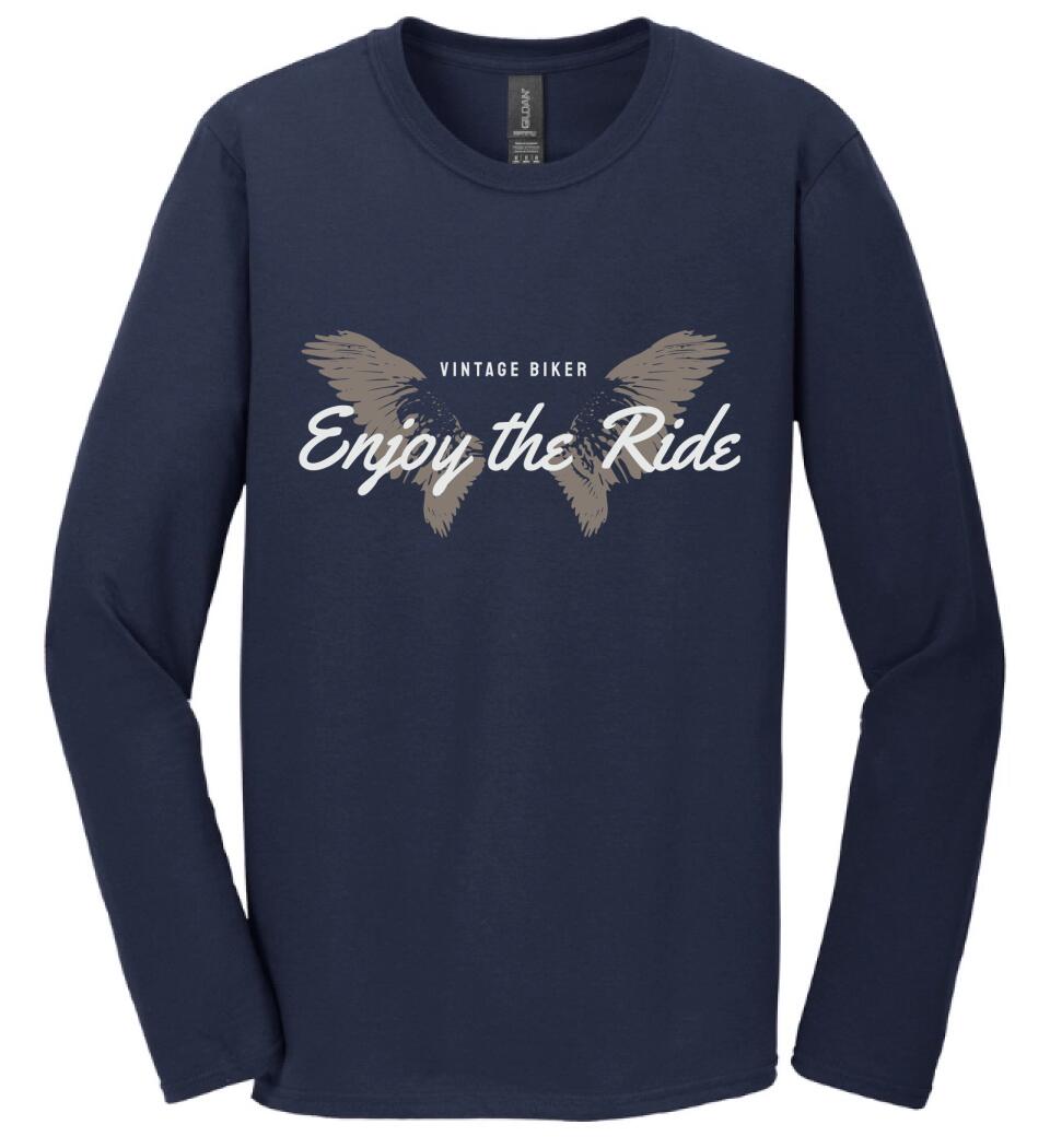 Vintage biker motoros póló