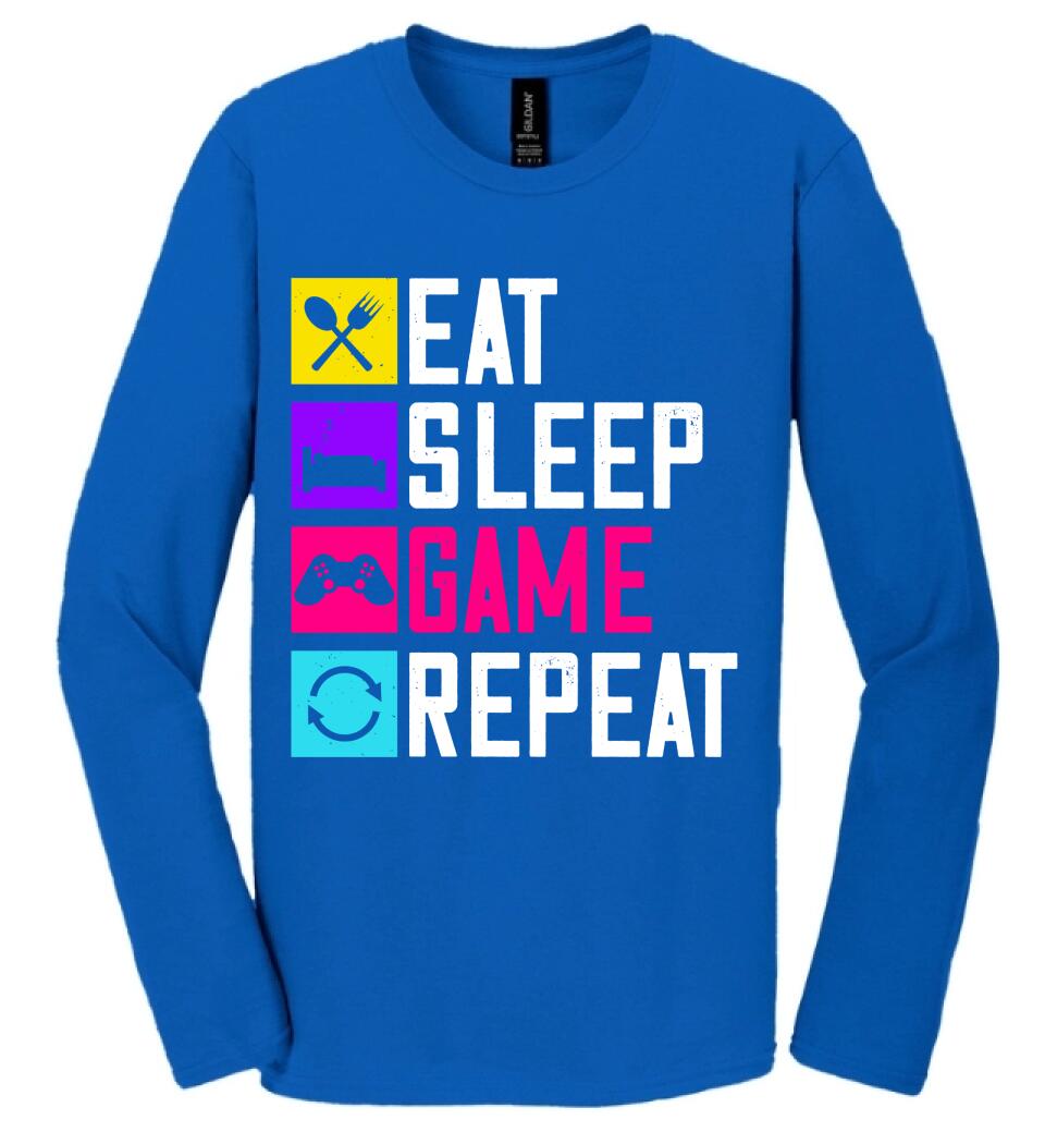 GAMER SZÍNES FELIRAT PÓLÓ