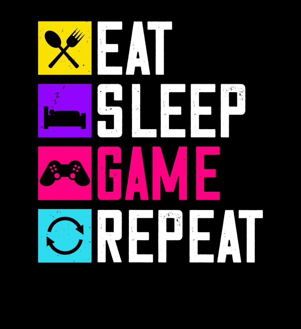 GAMER SZÍNES FELIRAT PÓLÓ