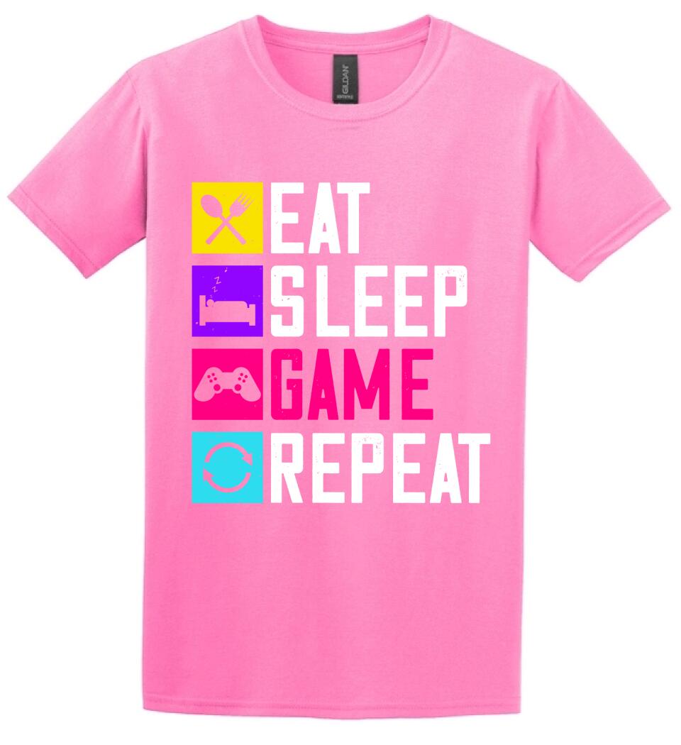 GAMER SZÍNES FELIRAT PÓLÓ