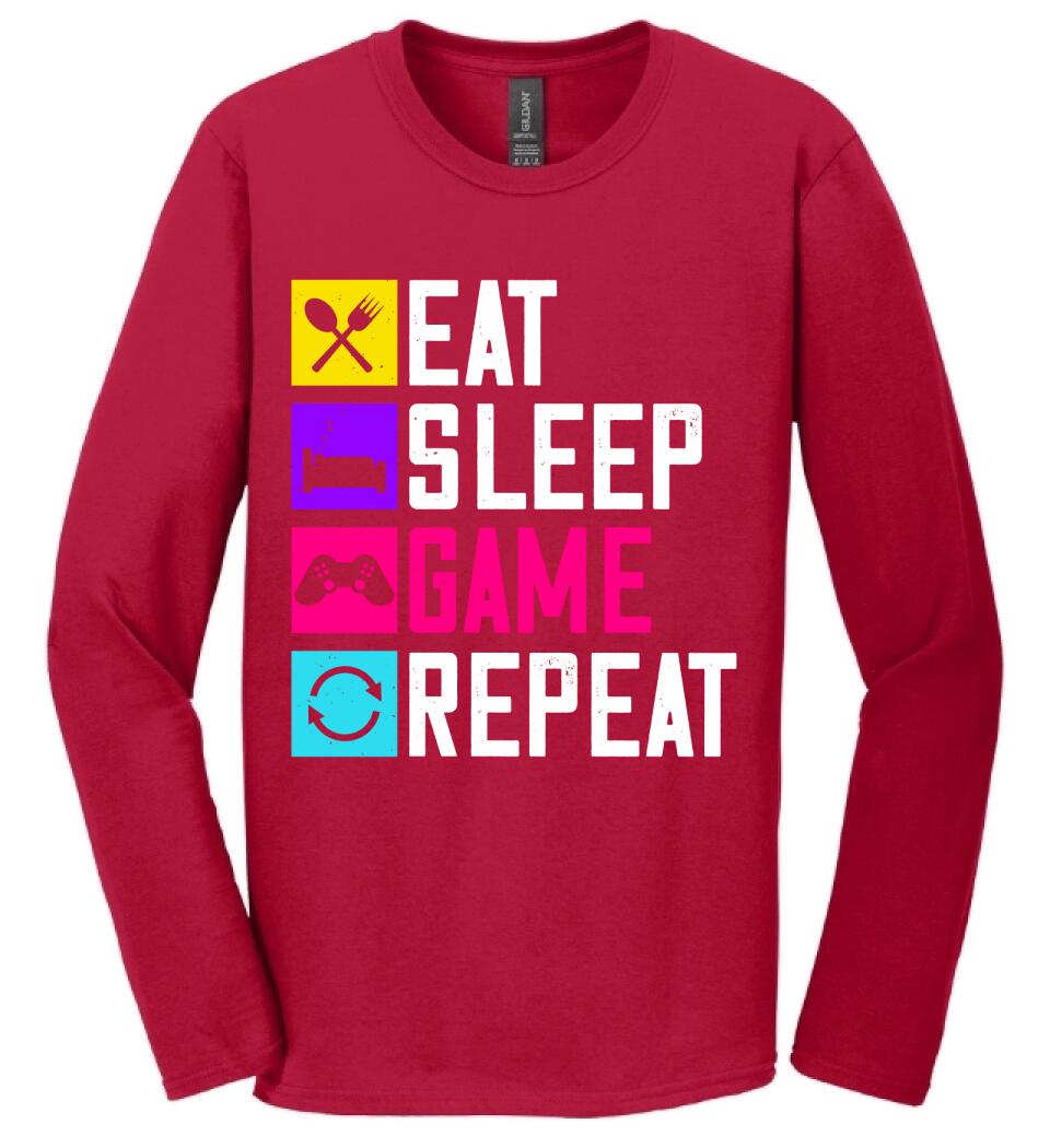 GAMER SZÍNES FELIRAT PÓLÓ