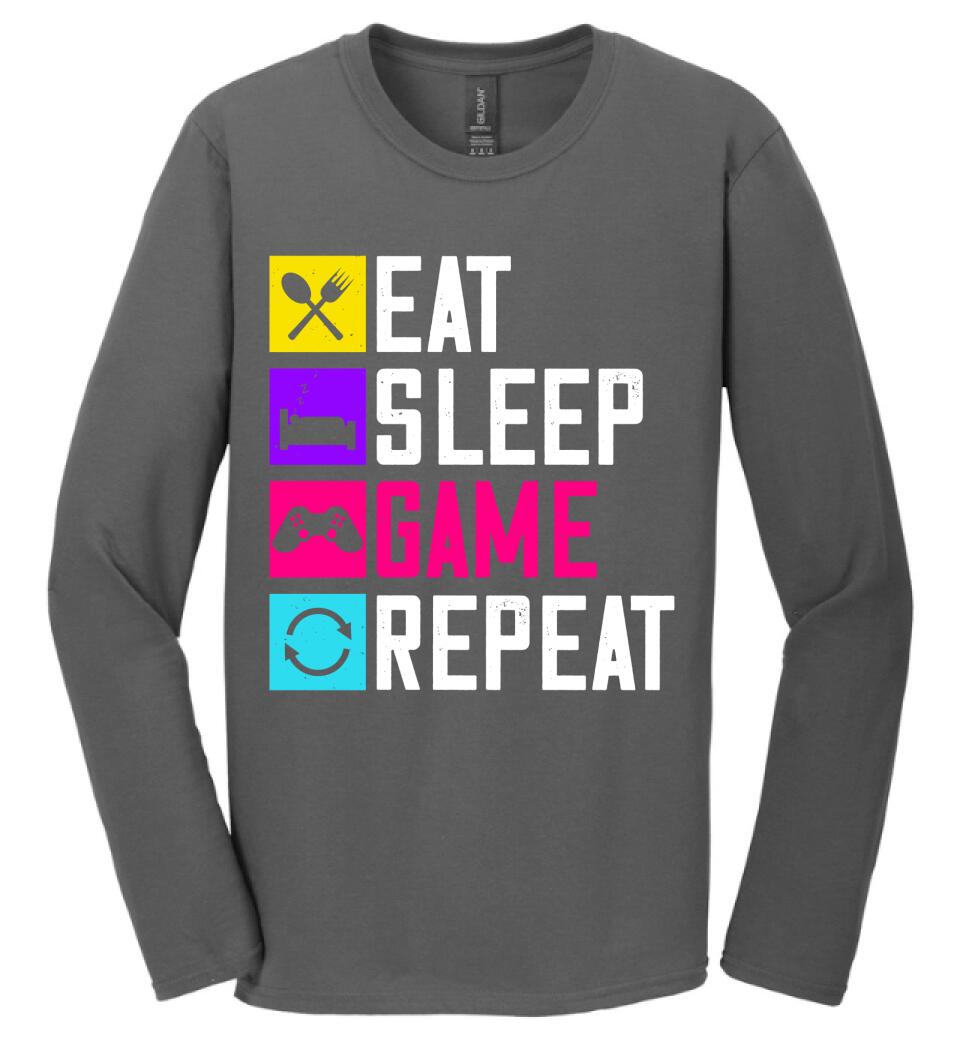 GAMER SZÍNES FELIRAT PÓLÓ