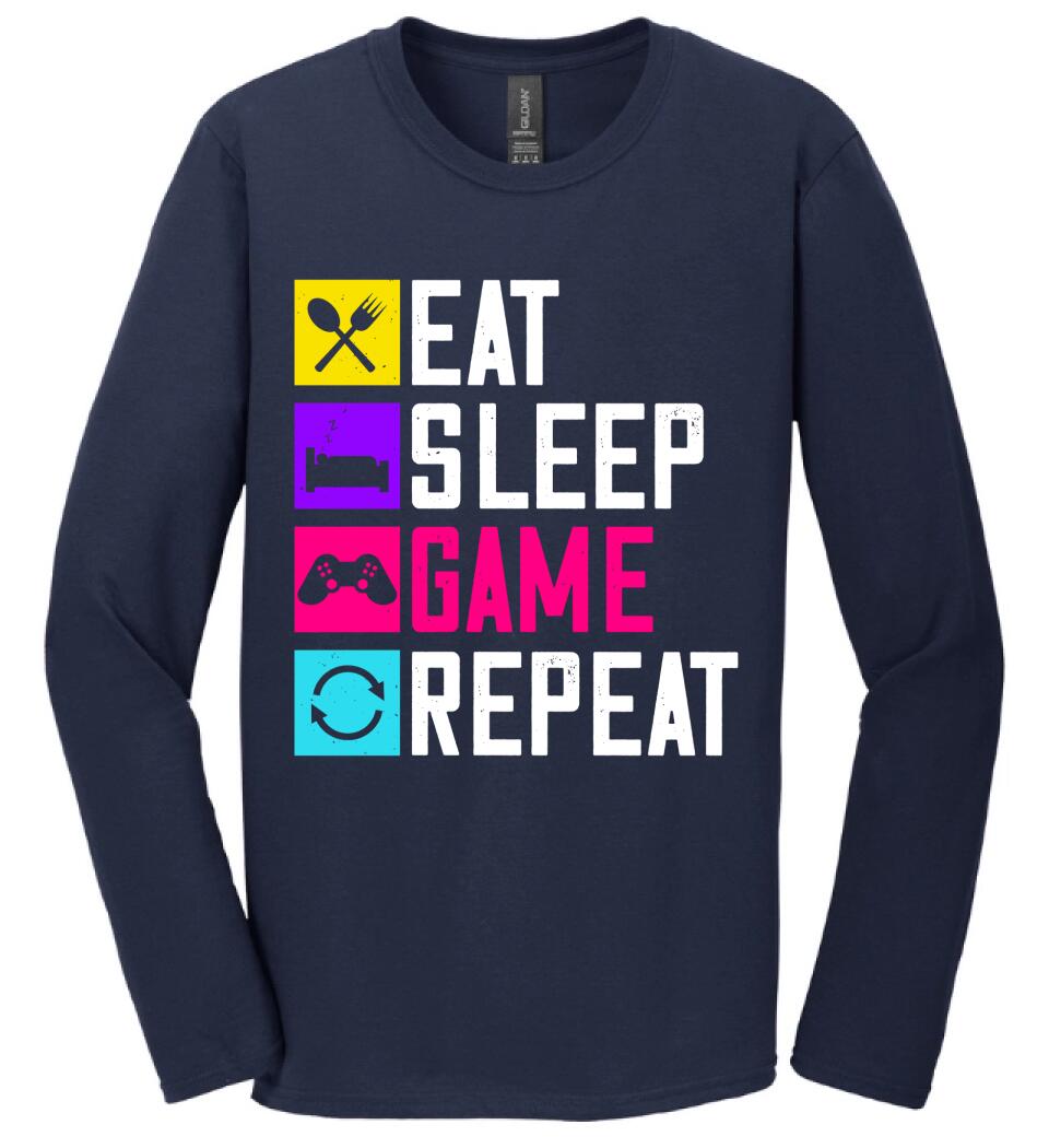 GAMER SZÍNES FELIRAT PÓLÓ