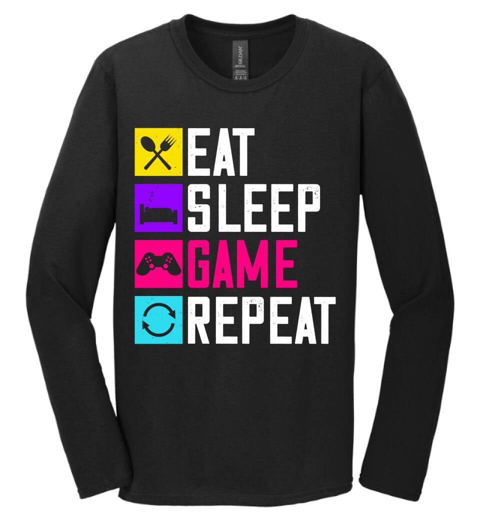 GAMER SZÍNES FELIRAT PÓLÓ