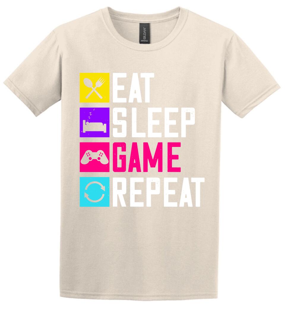 GAMER SZÍNES FELIRAT PÓLÓ