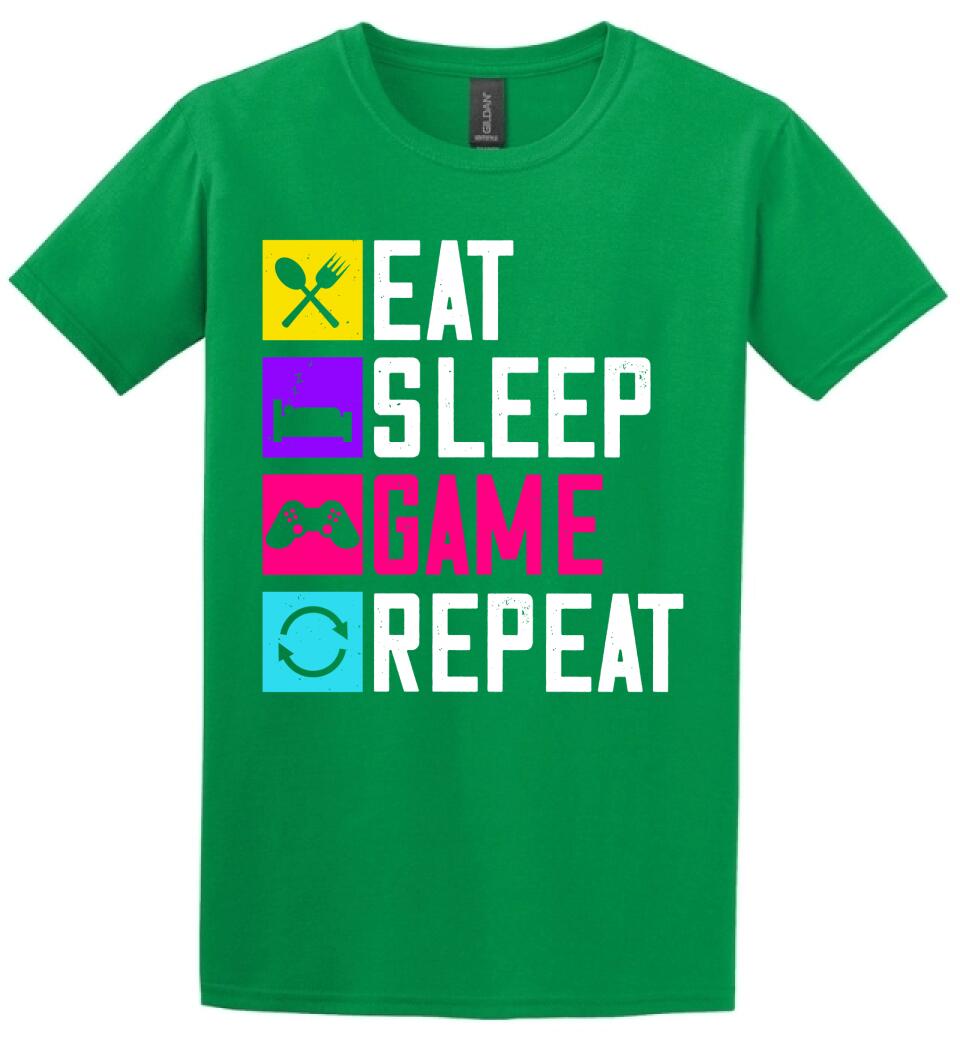 GAMER SZÍNES FELIRAT PÓLÓ