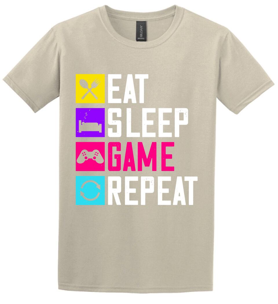 GAMER SZÍNES FELIRAT PÓLÓ