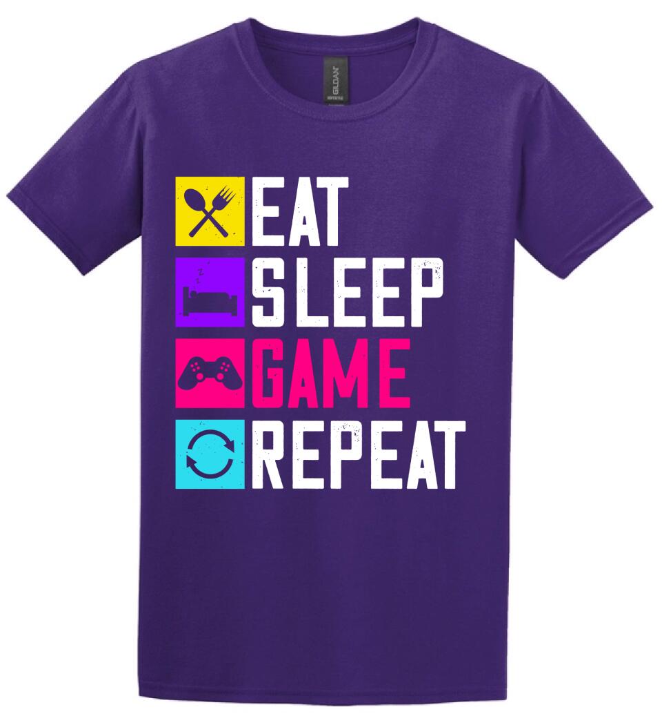 GAMER SZÍNES FELIRAT PÓLÓ