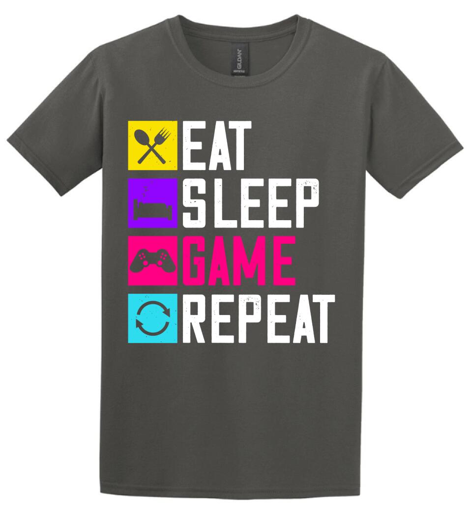 GAMER SZÍNES FELIRAT PÓLÓ