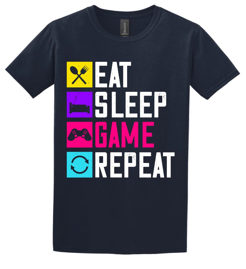 GAMER SZÍNES FELIRAT PÓLÓ