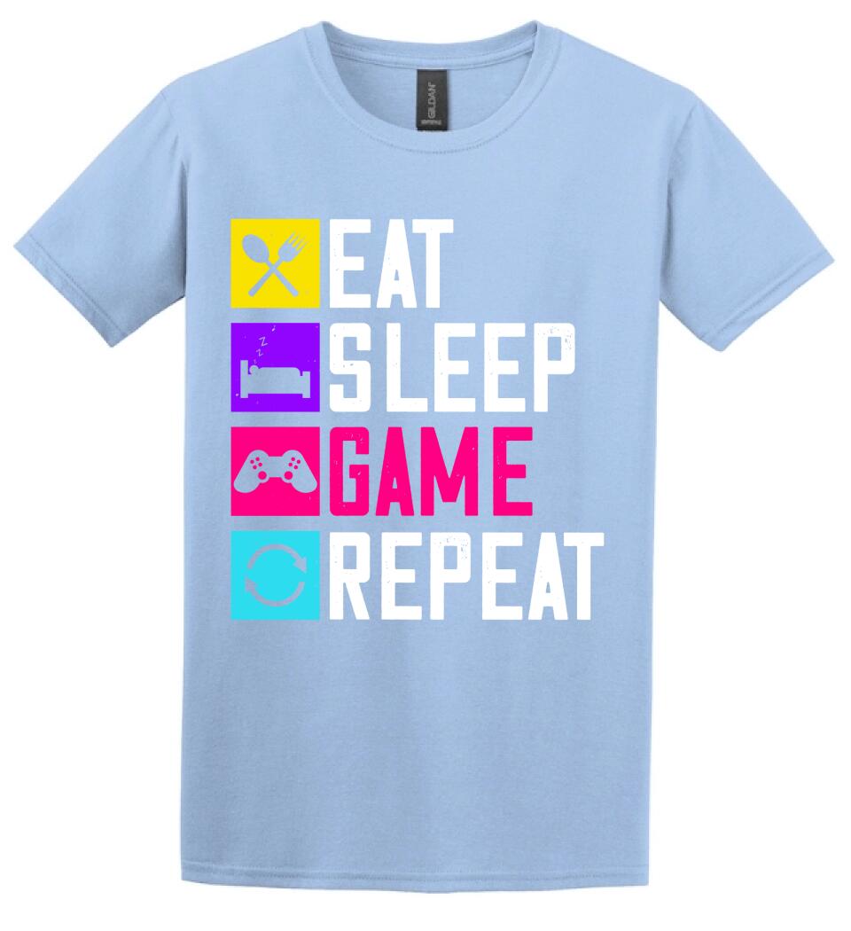 GAMER SZÍNES FELIRAT PÓLÓ