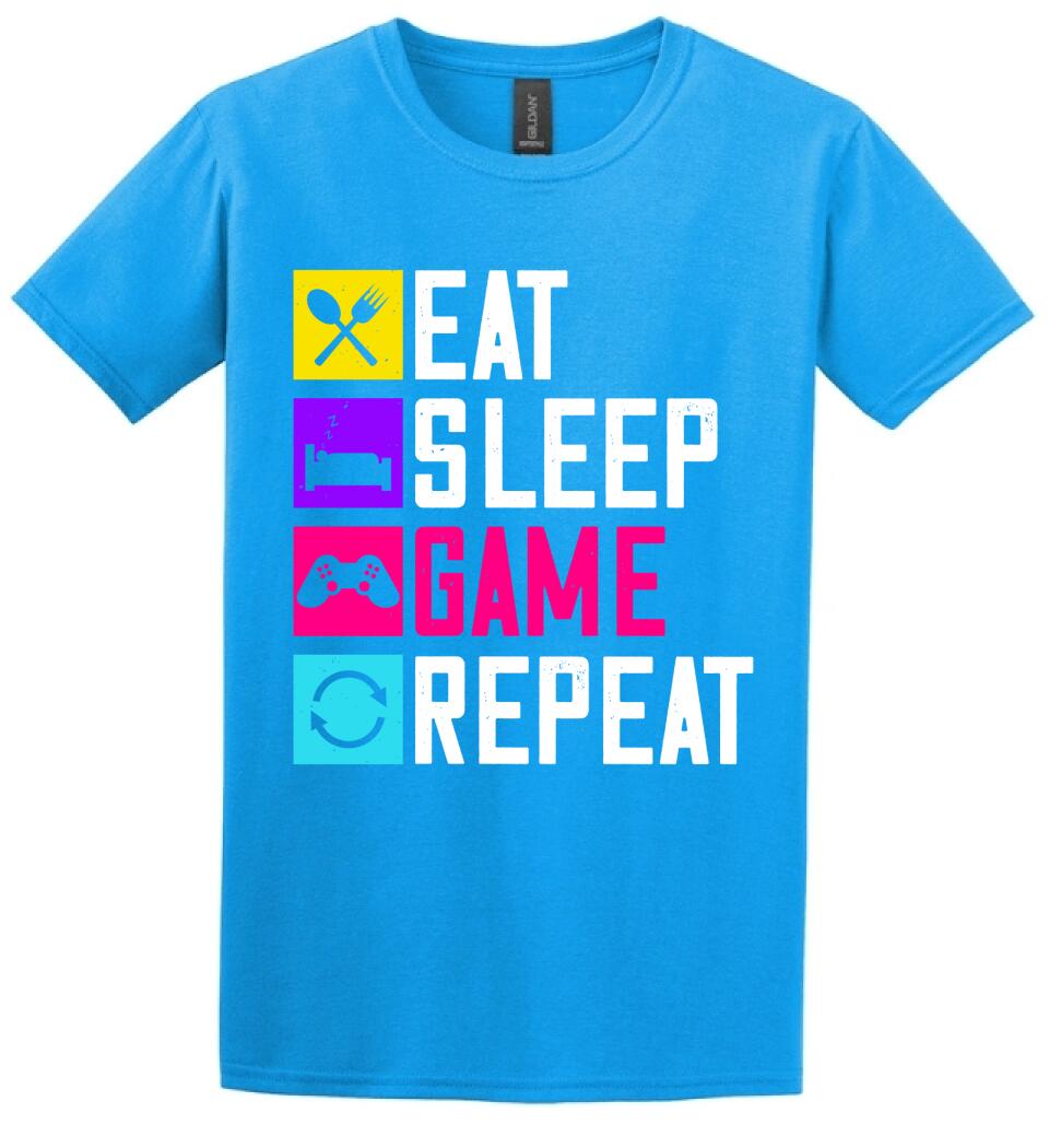 GAMER SZÍNES FELIRAT PÓLÓ