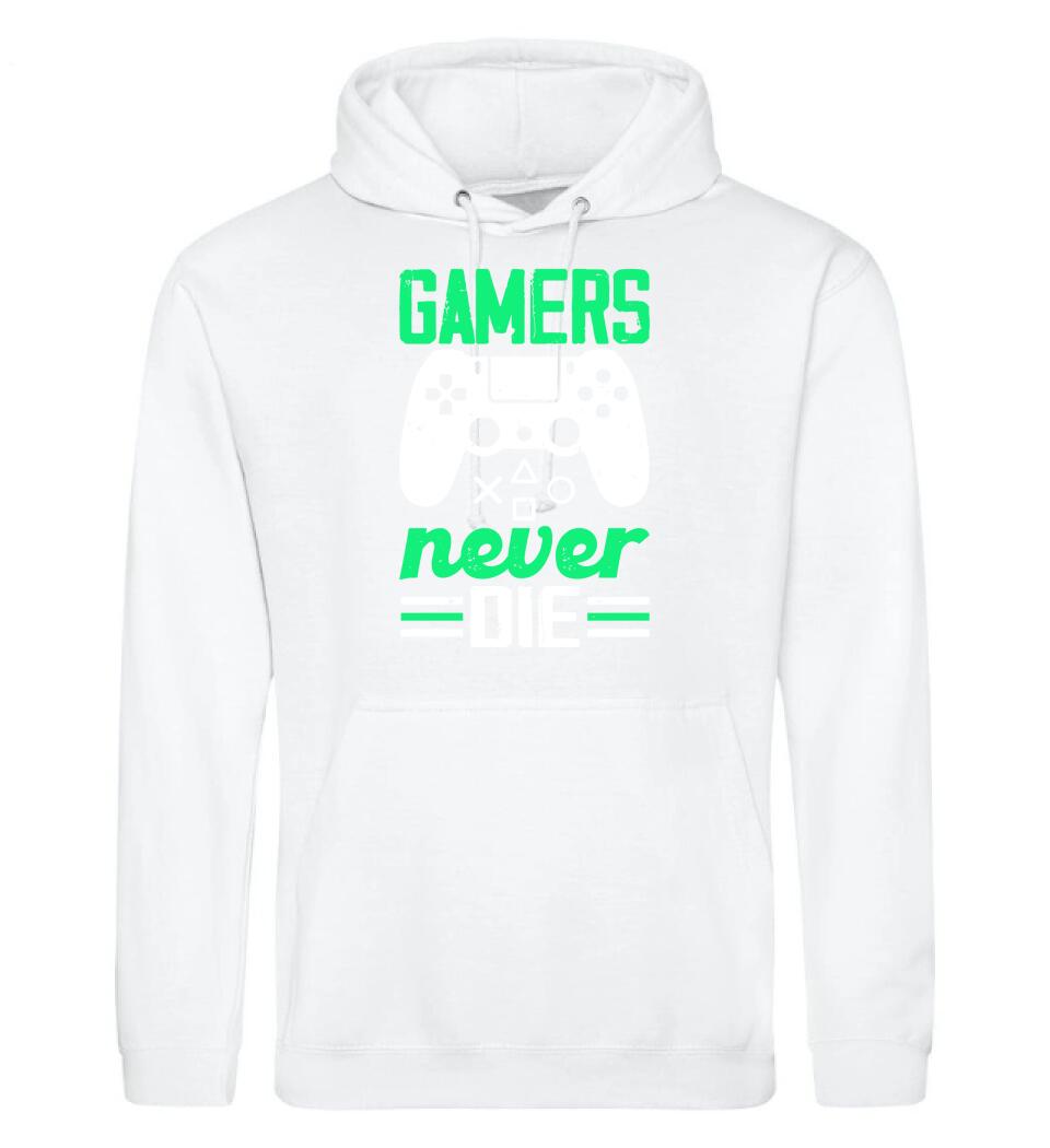 GAMERS NEVER DIE PÓLÓ