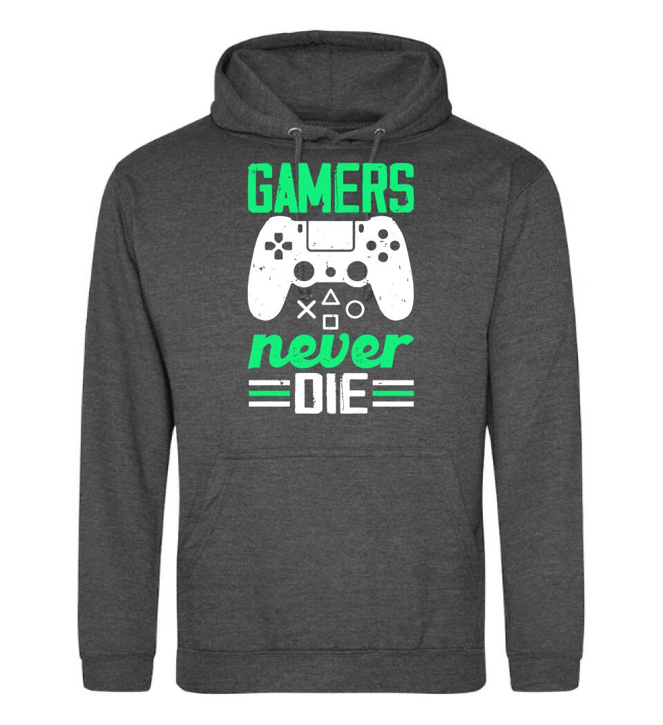 GAMERS NEVER DIE PÓLÓ