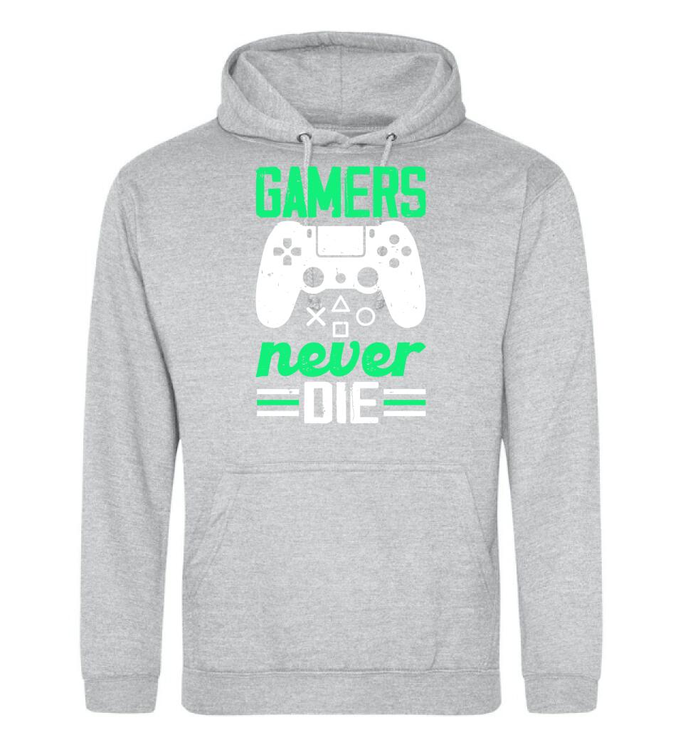 GAMERS NEVER DIE PÓLÓ