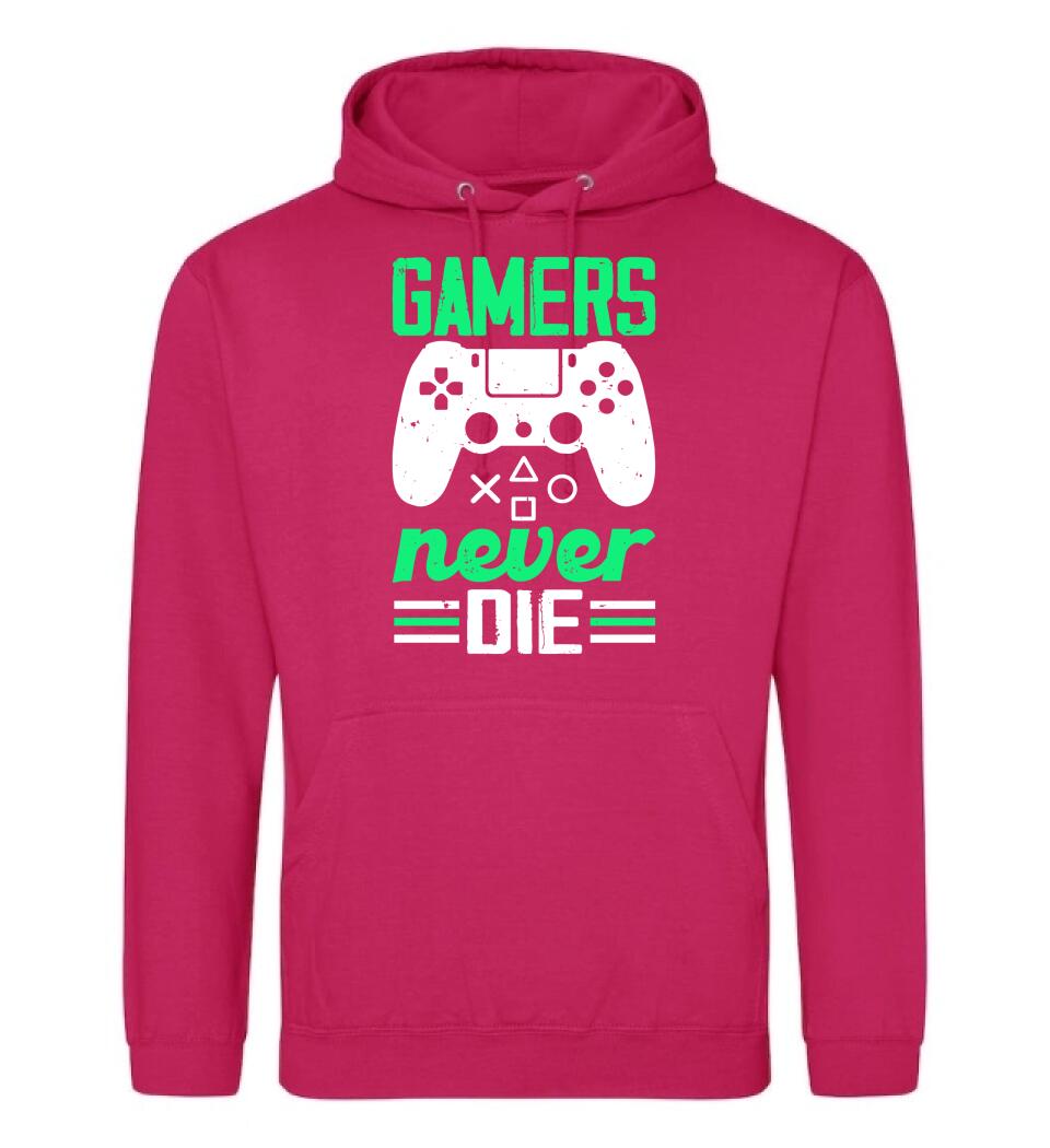 GAMERS NEVER DIE PÓLÓ