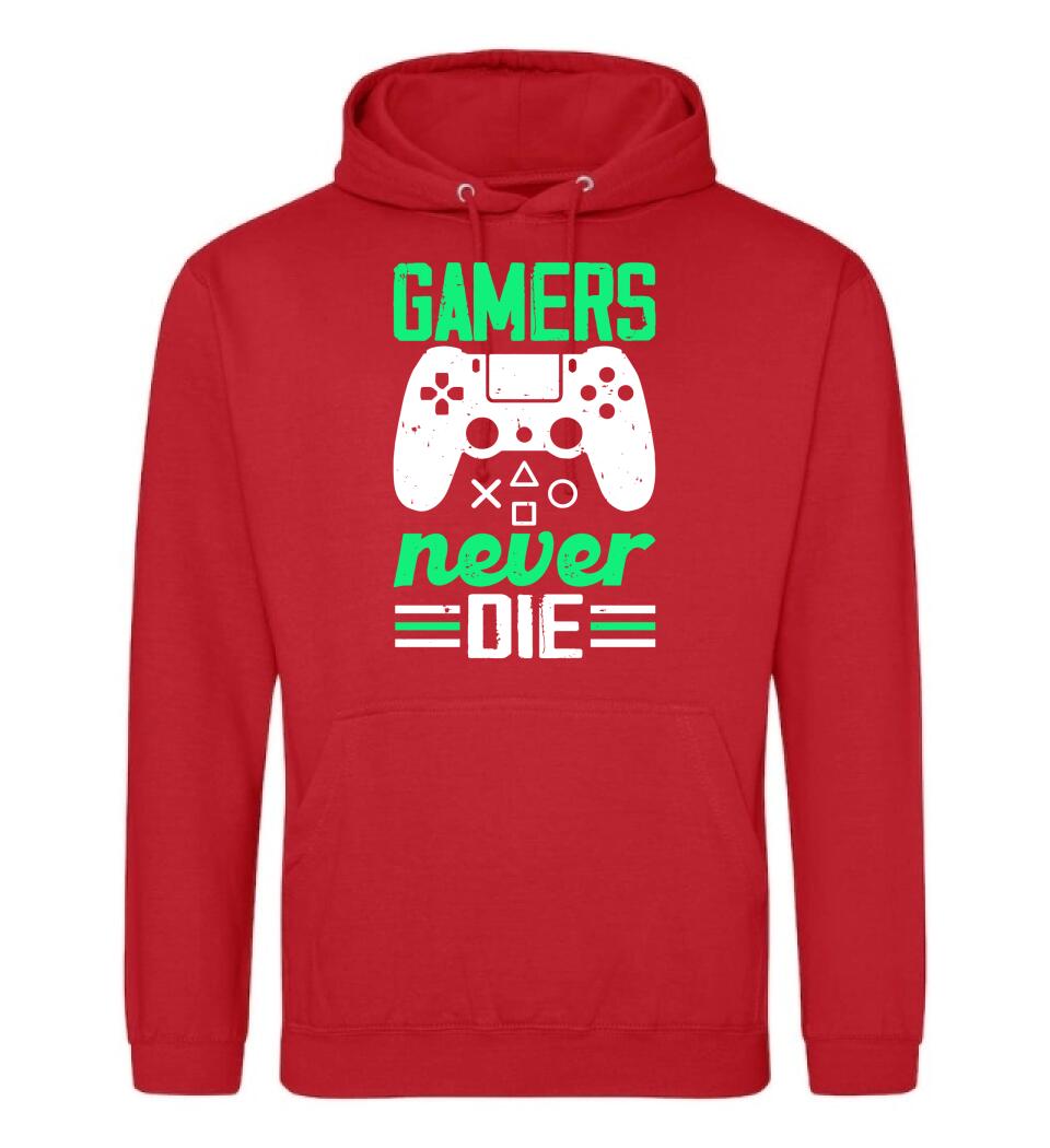 GAMERS NEVER DIE PÓLÓ