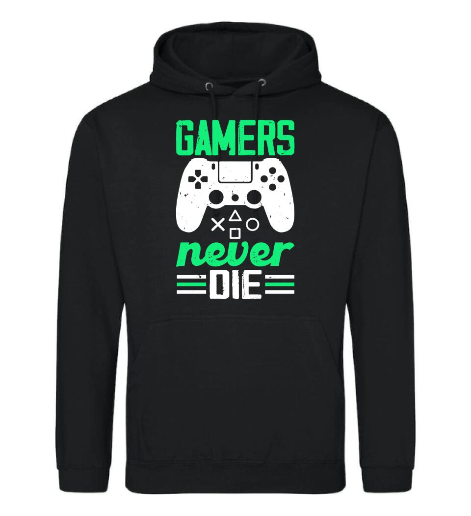 GAMERS NEVER DIE PÓLÓ