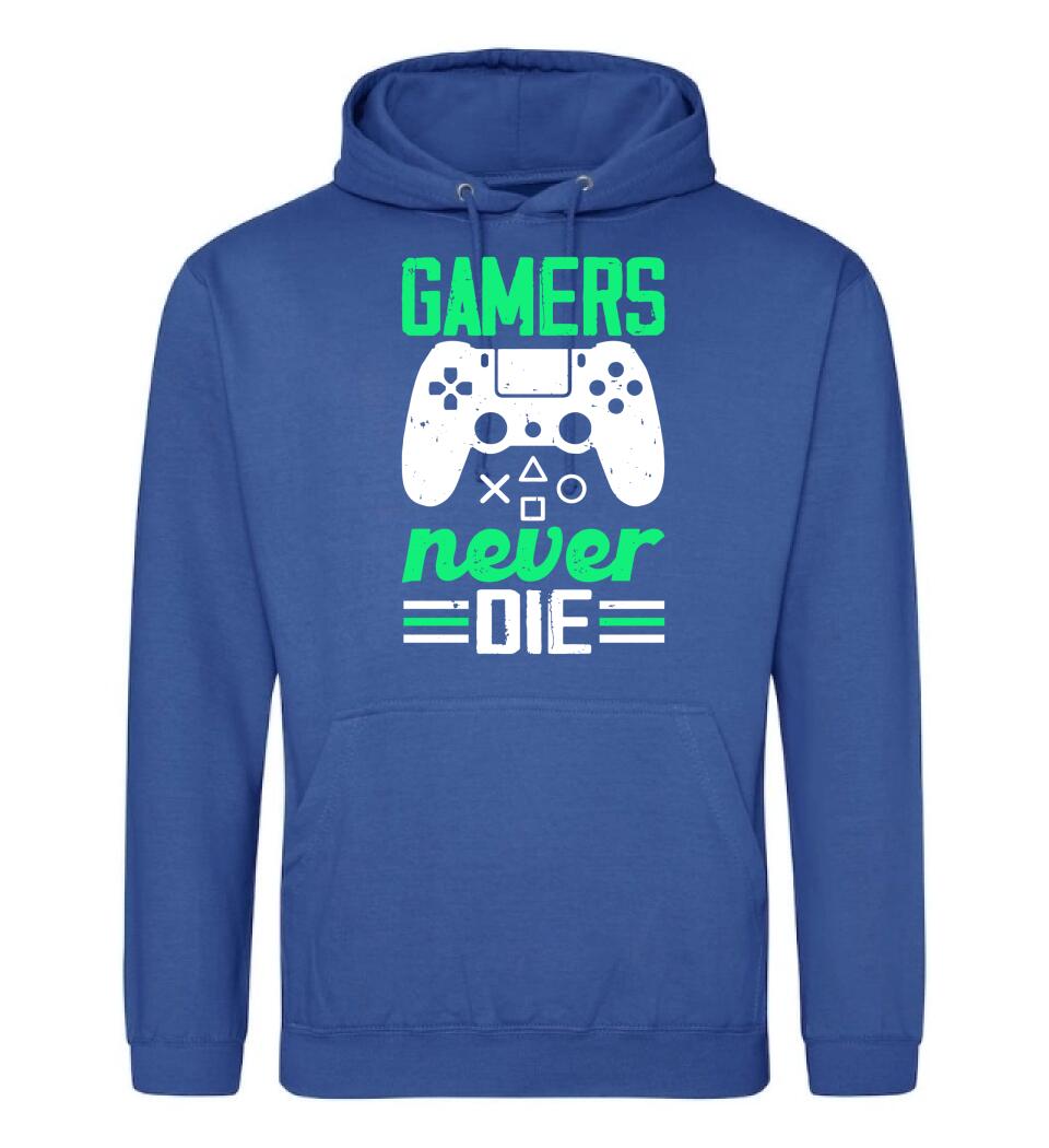 GAMERS NEVER DIE PÓLÓ