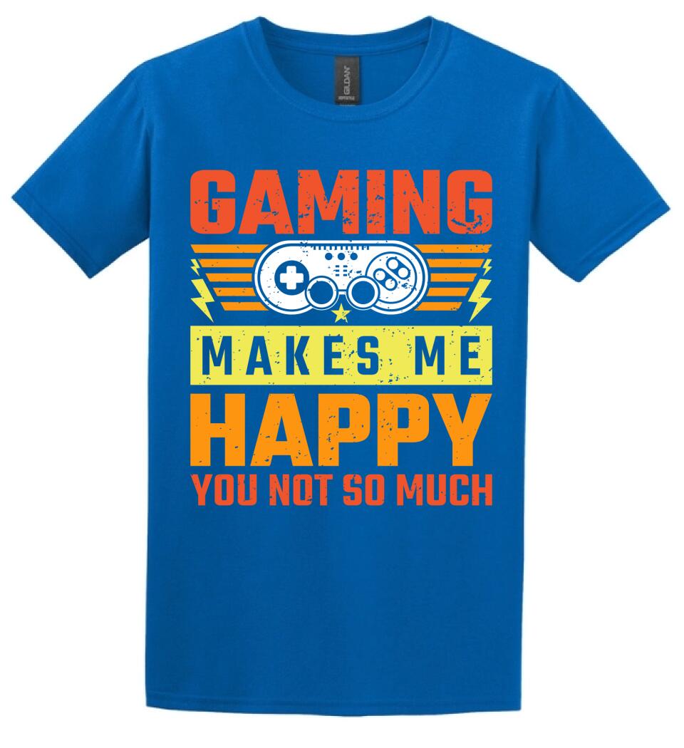 GAMING MAKES ME HAPPY PÓLÓ
