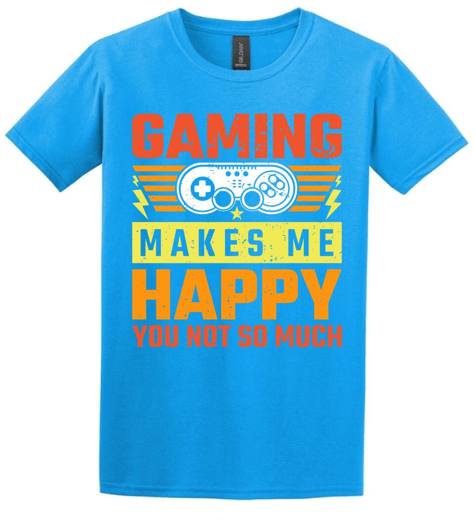 GAMING MAKES ME HAPPY PÓLÓ