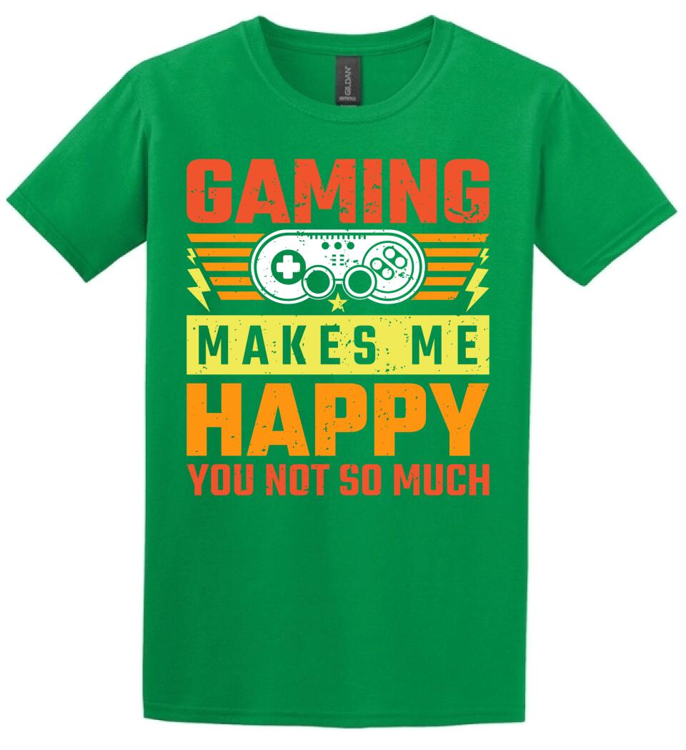 GAMING MAKES ME HAPPY PÓLÓ