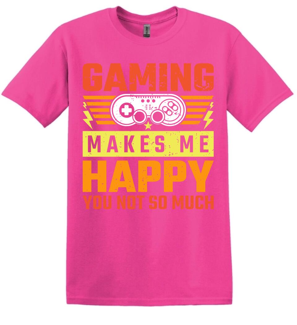 GAMING MAKES ME HAPPY PÓLÓ