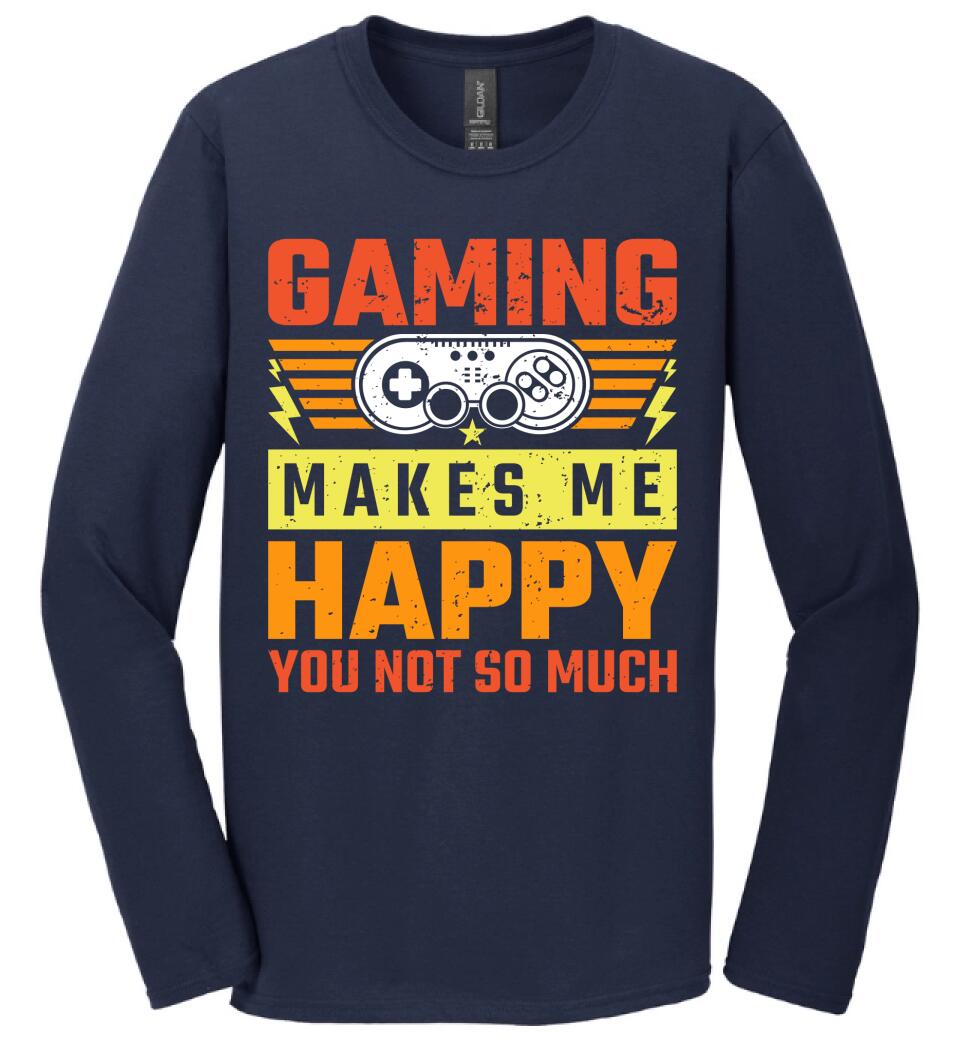 GAMING MAKES ME HAPPY PÓLÓ