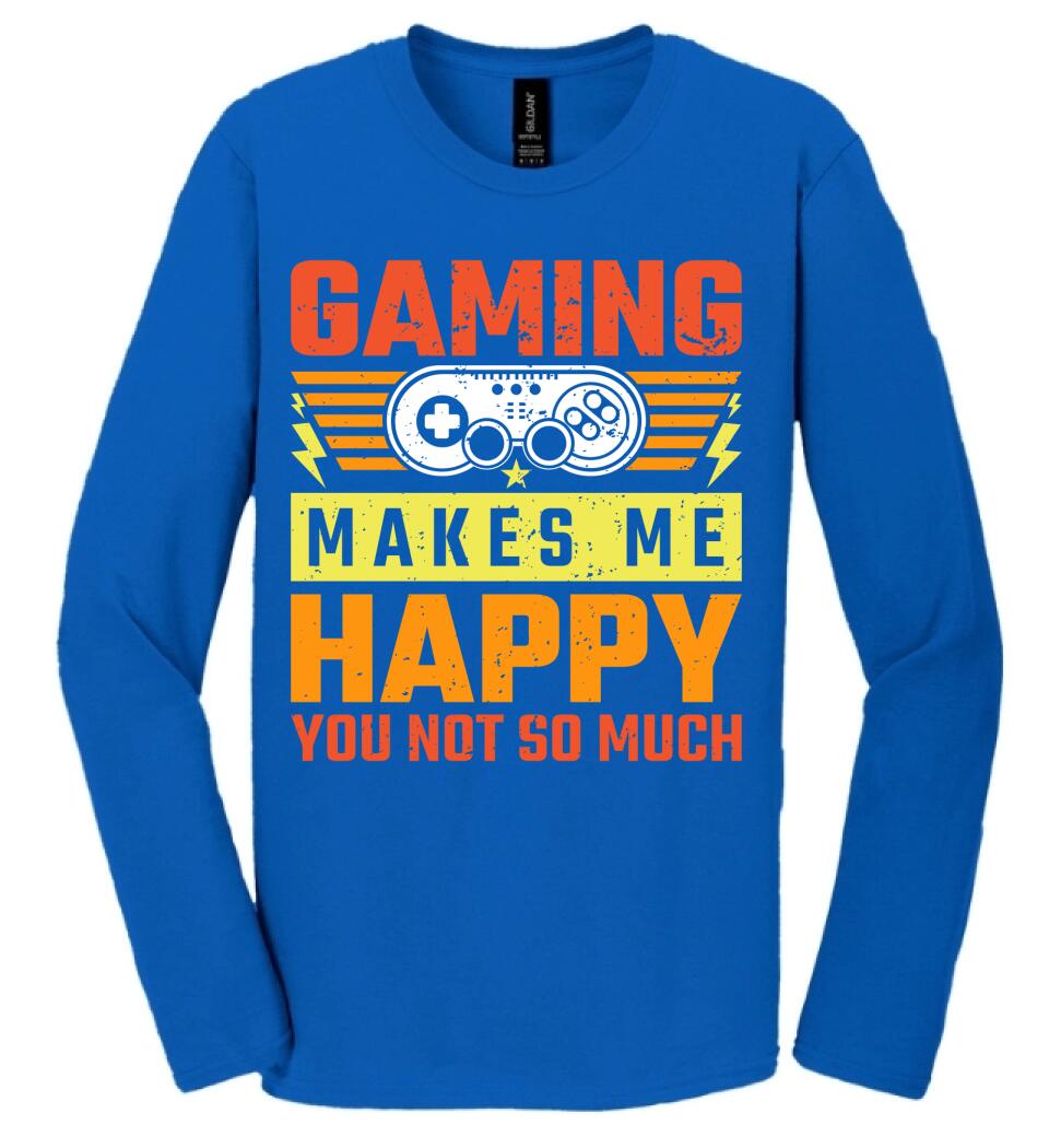 GAMING MAKES ME HAPPY PÓLÓ