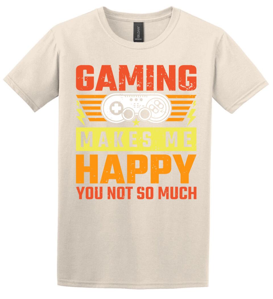 GAMING MAKES ME HAPPY PÓLÓ
