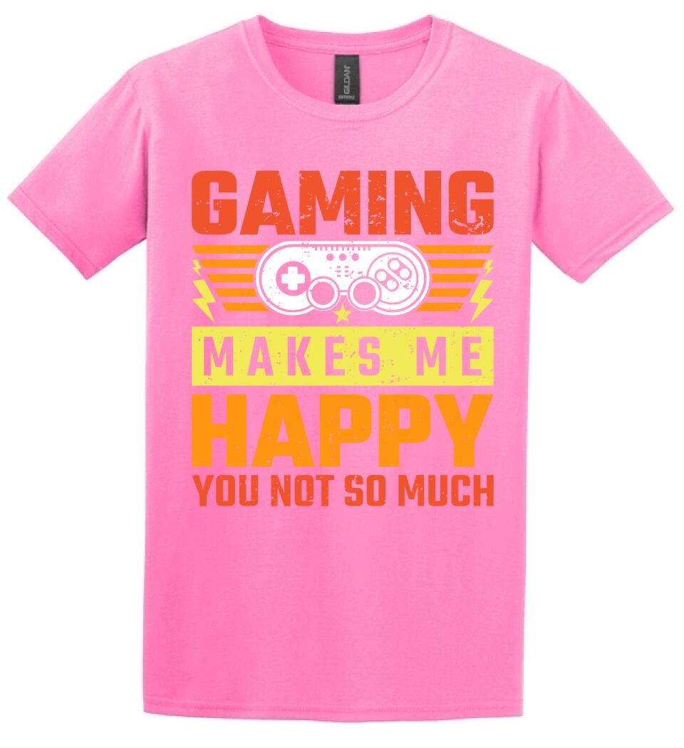 GAMING MAKES ME HAPPY PÓLÓ