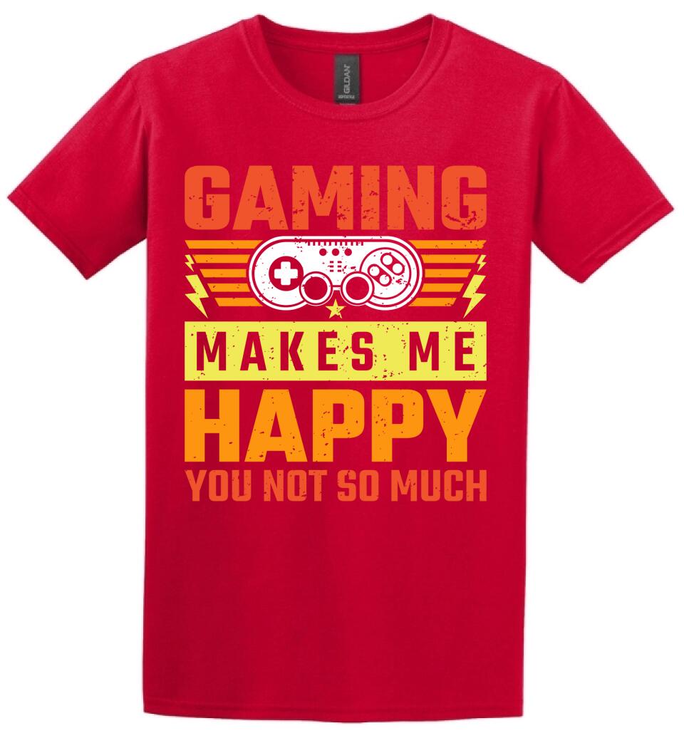 GAMING MAKES ME HAPPY PÓLÓ