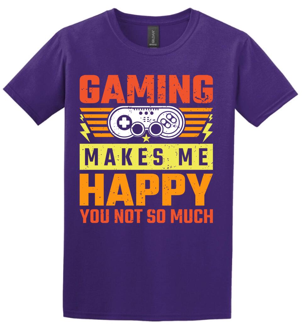 GAMING MAKES ME HAPPY PÓLÓ