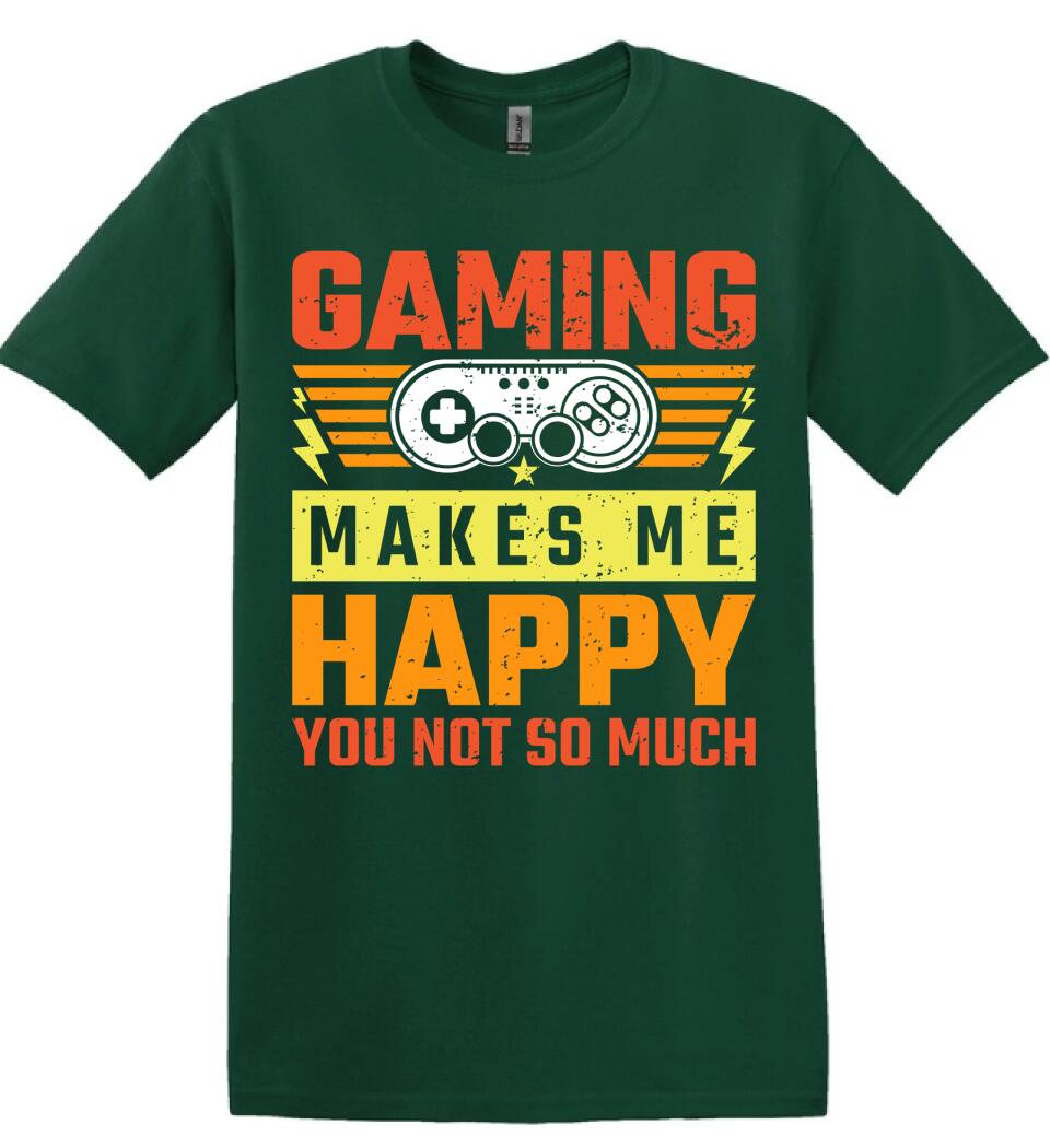 GAMING MAKES ME HAPPY PÓLÓ