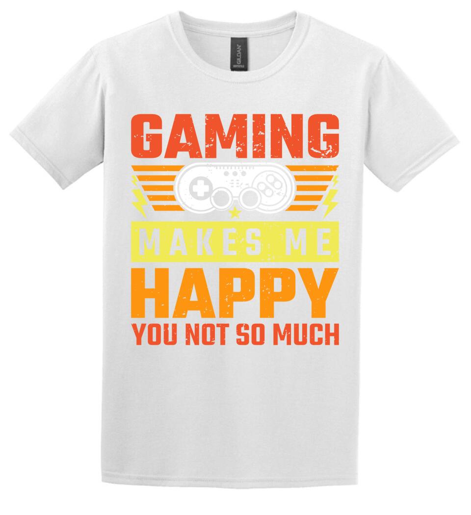 GAMING MAKES ME HAPPY PÓLÓ