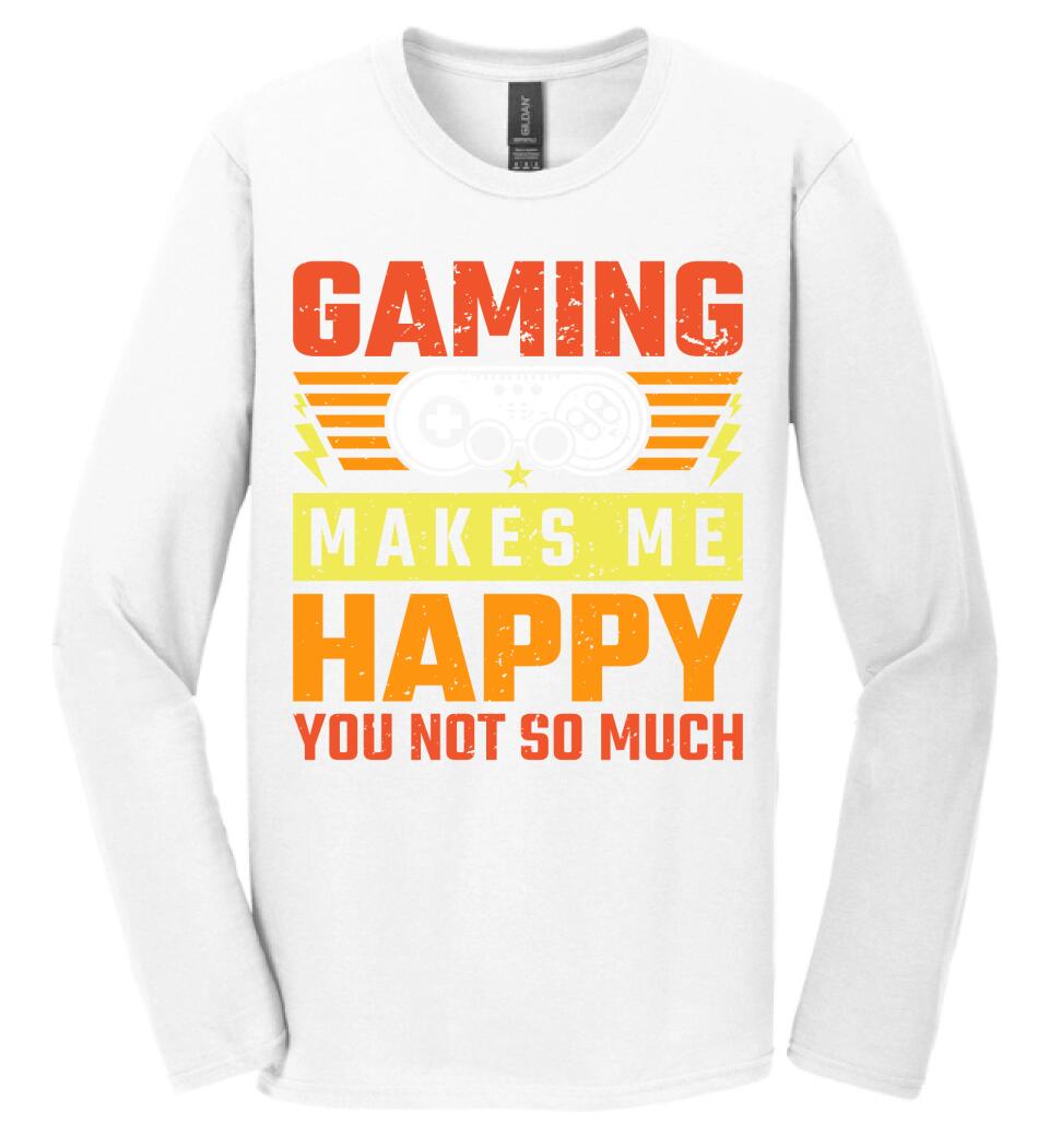 GAMING MAKES ME HAPPY PÓLÓ