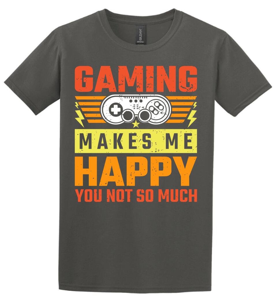 GAMING MAKES ME HAPPY PÓLÓ