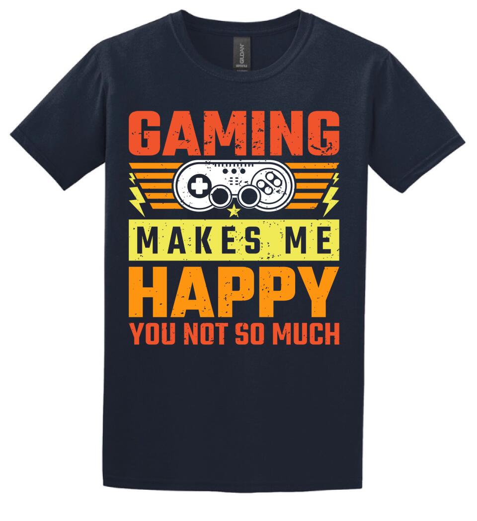 GAMING MAKES ME HAPPY PÓLÓ