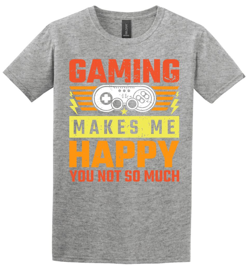 GAMING MAKES ME HAPPY PÓLÓ