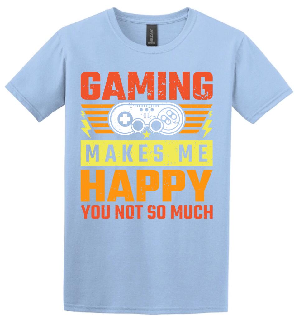 GAMING MAKES ME HAPPY PÓLÓ