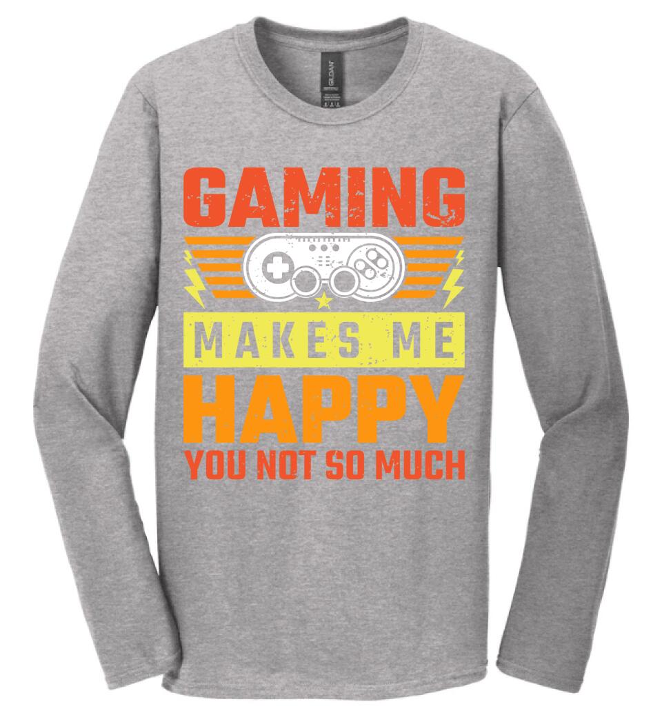 GAMING MAKES ME HAPPY PÓLÓ