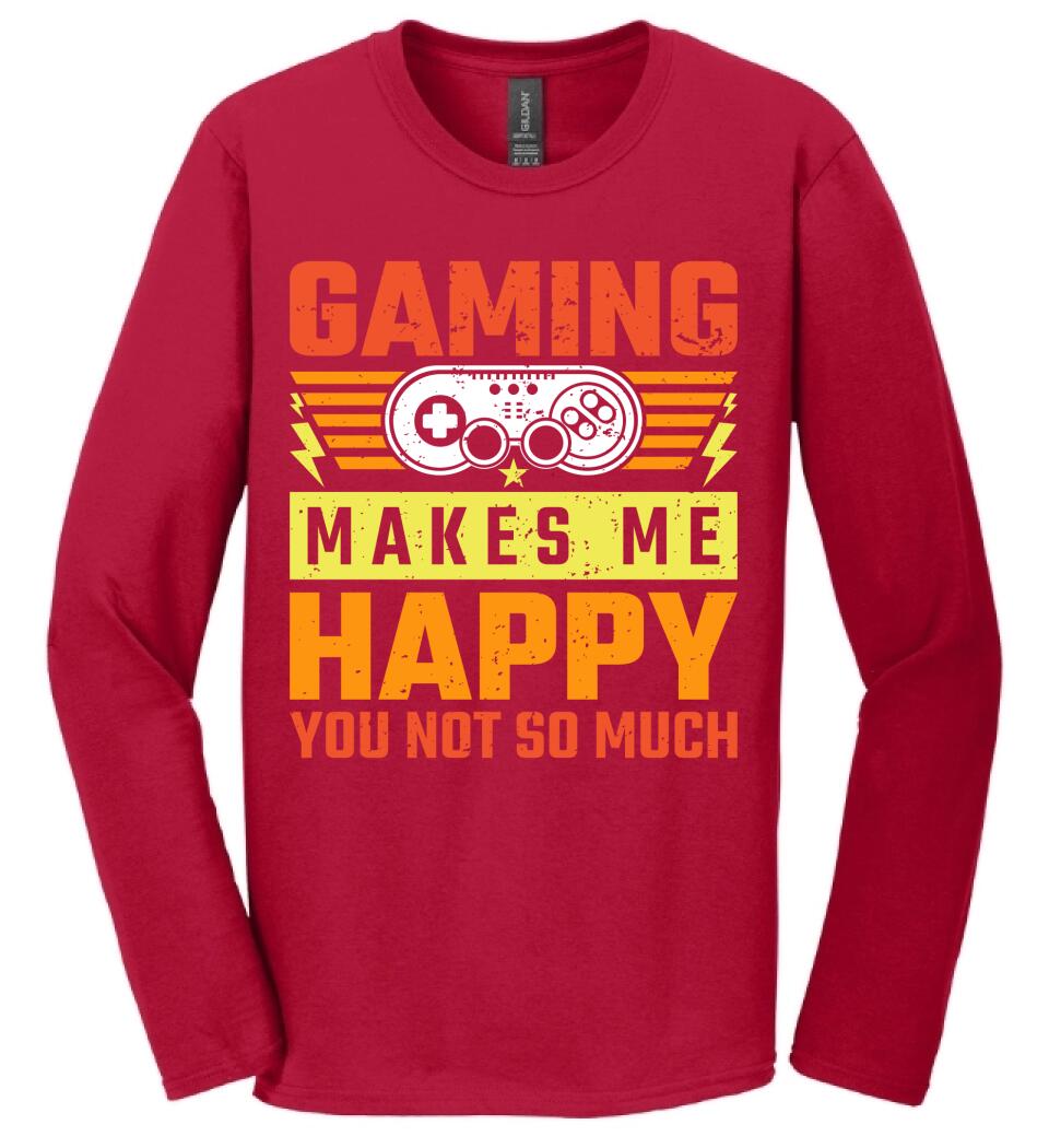GAMING MAKES ME HAPPY PÓLÓ
