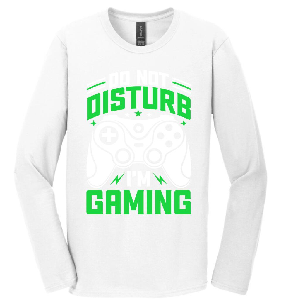 DO NOT DISTURB I M GAMING PÓLÓ