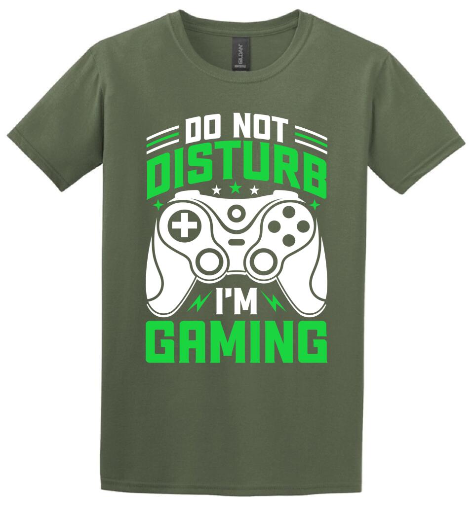 DO NOT DISTURB I M GAMING PÓLÓ