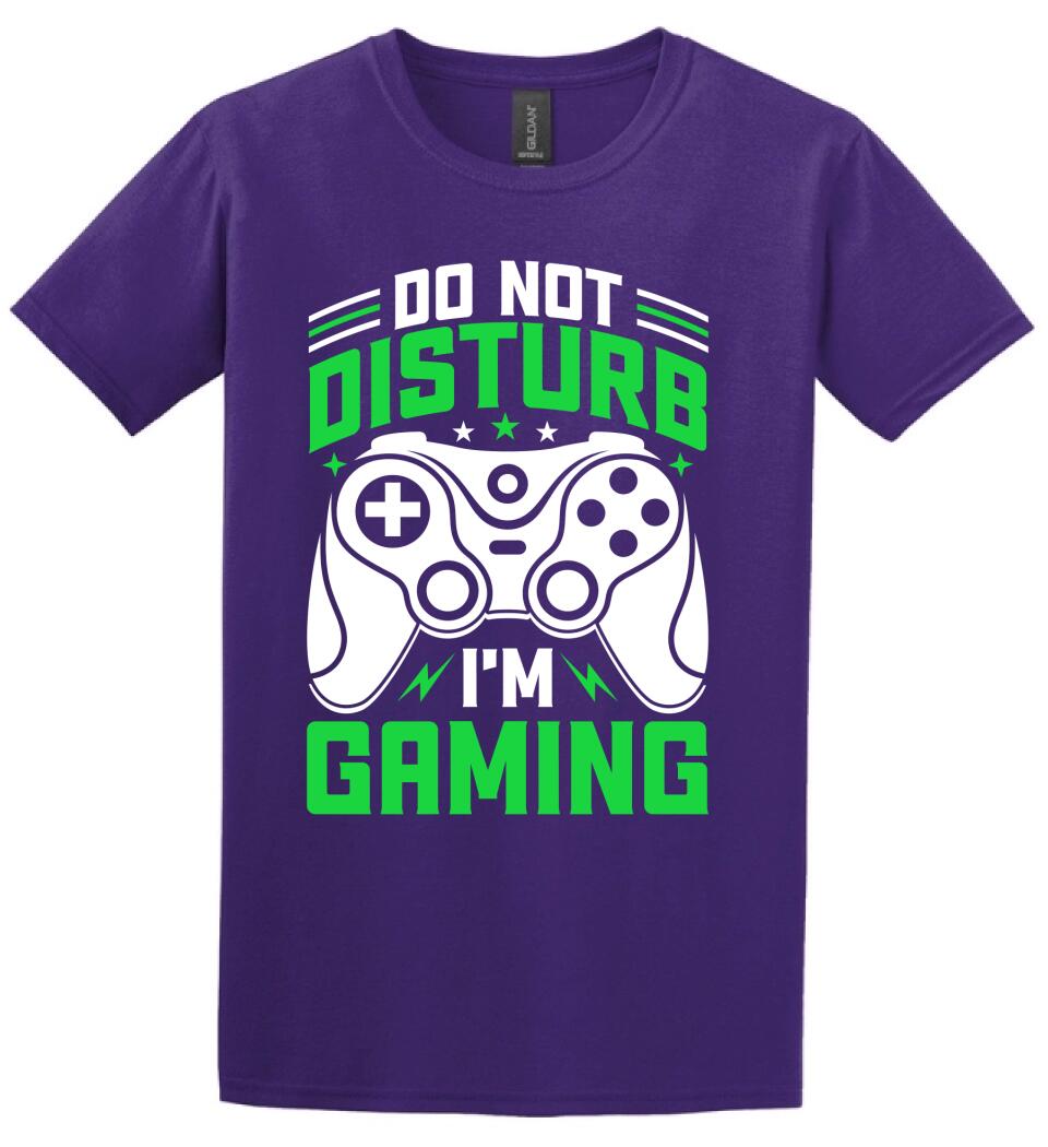 DO NOT DISTURB I M GAMING PÓLÓ