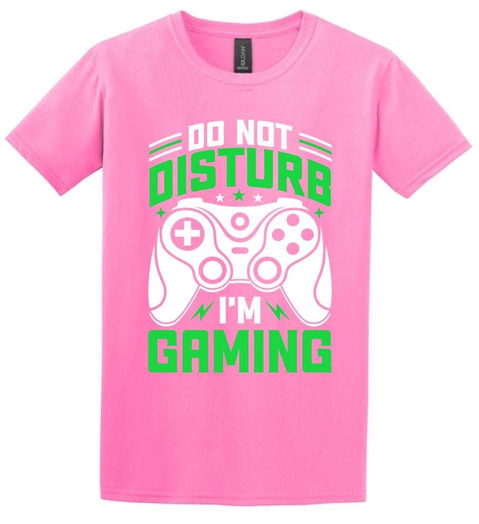 DO NOT DISTURB I M GAMING PÓLÓ