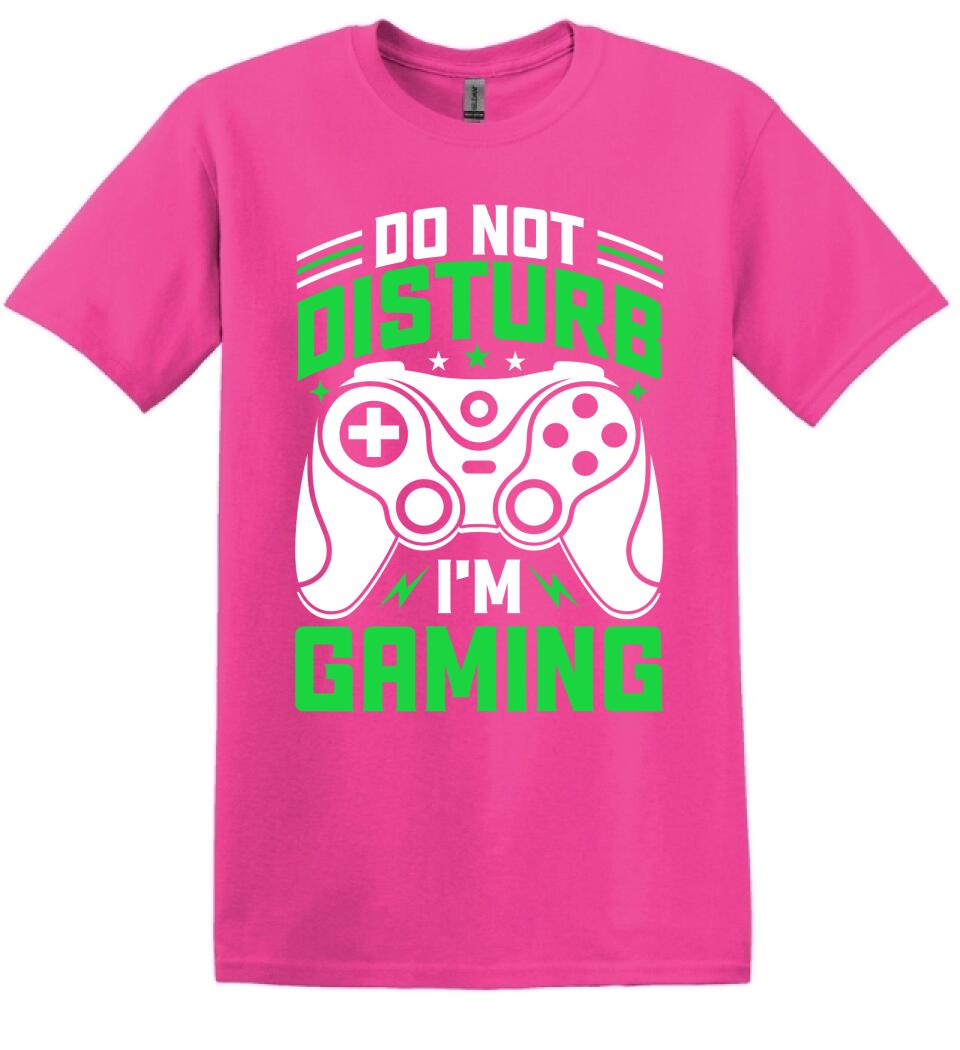 DO NOT DISTURB I M GAMING PÓLÓ