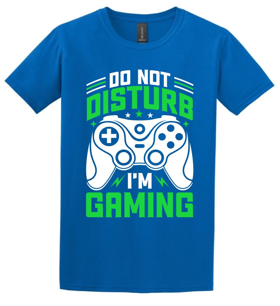 DO NOT DISTURB I M GAMING PÓLÓ