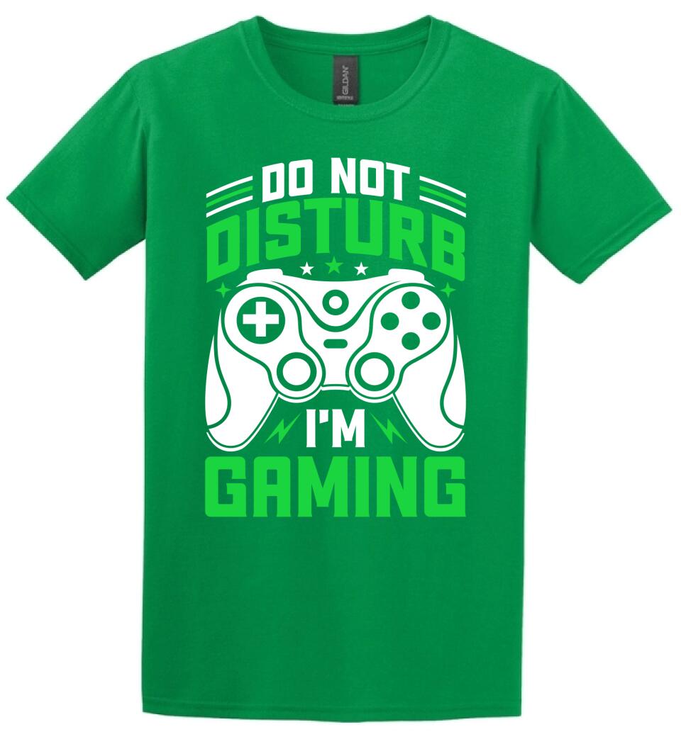 DO NOT DISTURB I M GAMING PÓLÓ