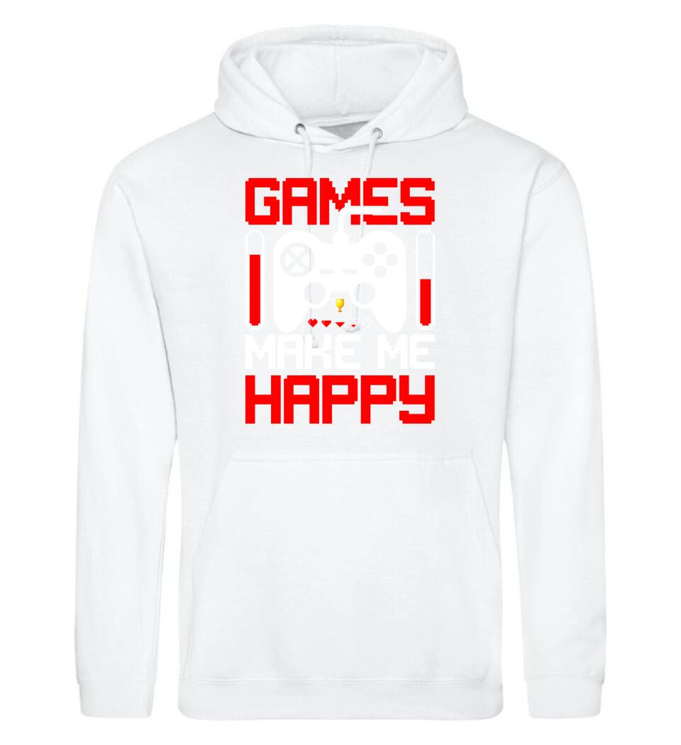 GAMING MAKES ME HAPPY PÓLÓ